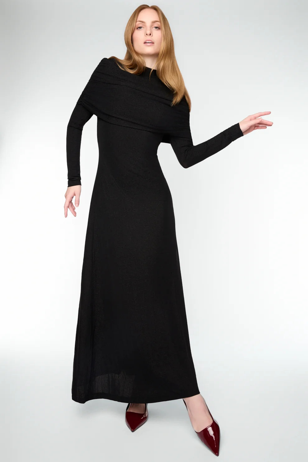 AMALFI DRESS - BLACK
