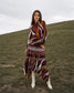 CELESTE DRESS - PLUM SWIRL