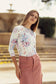 FLORAL PRINTED TSHIRT
