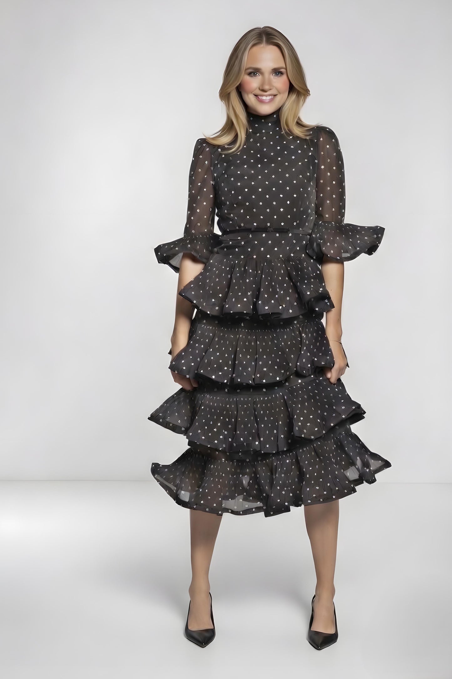 TIERED DRESS