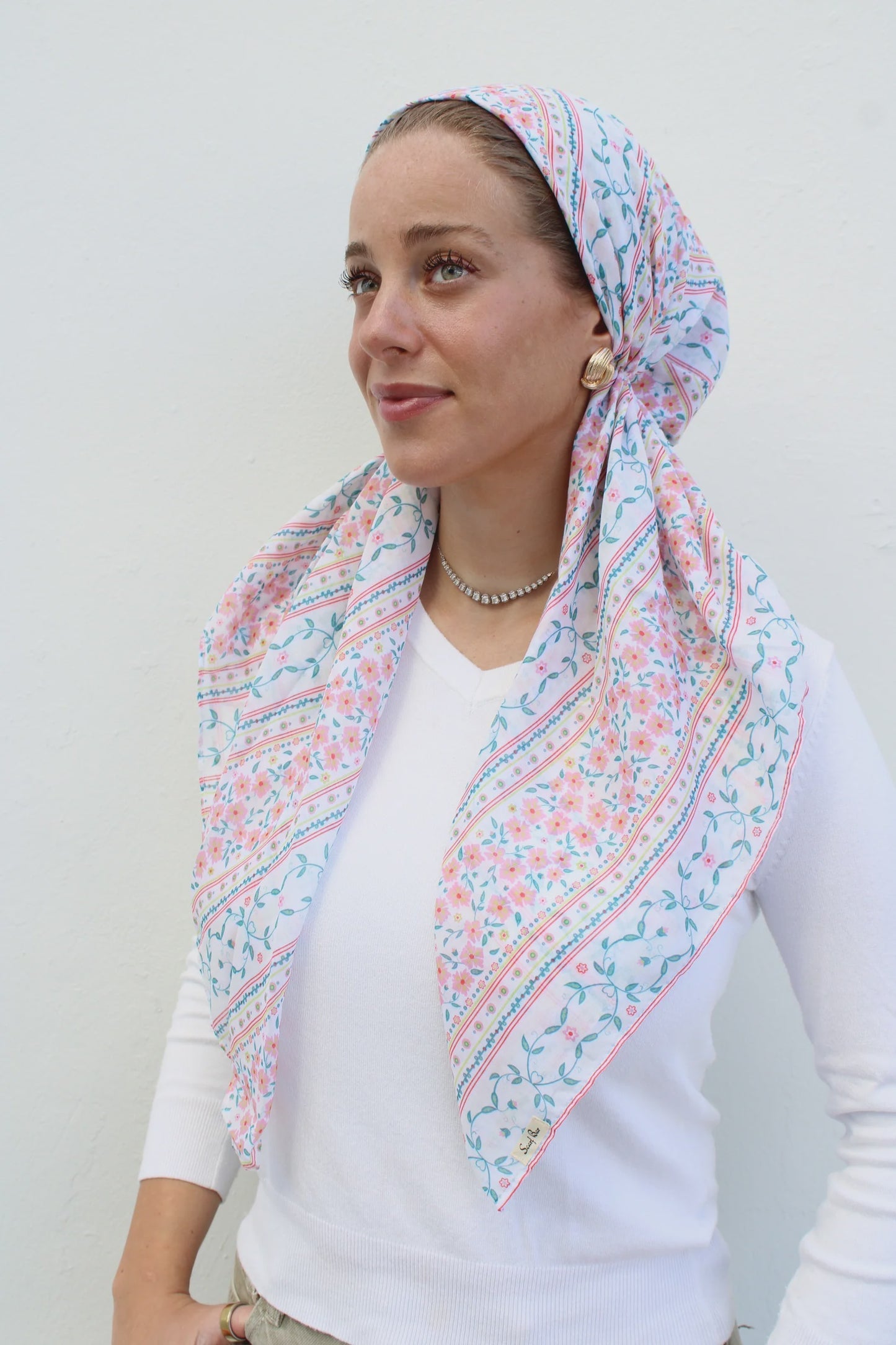 CLASSIC PRETIED SPRING FESTIVAL HEAD SCARF