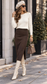 CABLEKNIT SWEATER WITH SHOULDER DETAIL AVAILABLE IN 3 COLORS