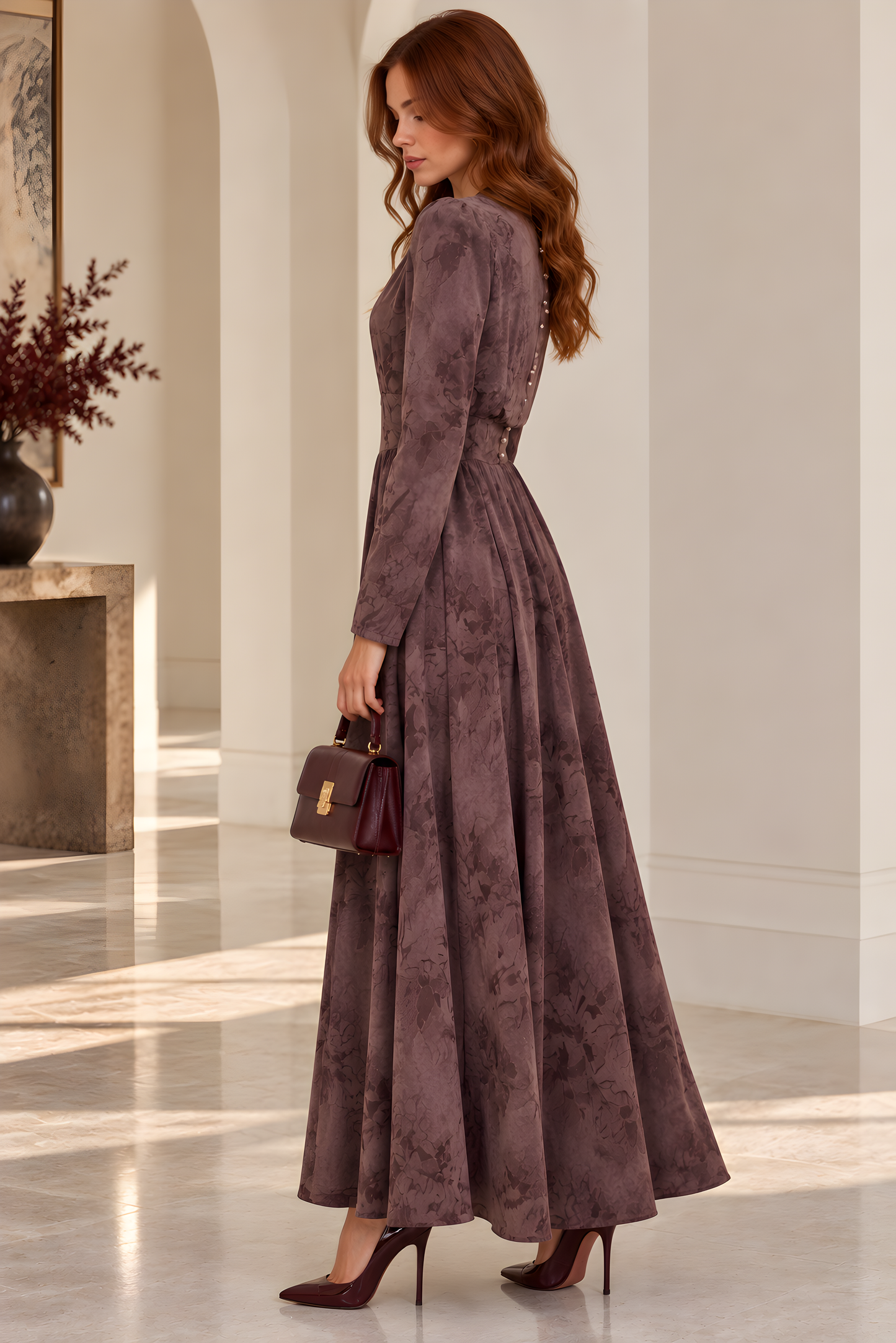 DRAPING BLOUSEY DRESS AVAILABLE IN 2 PRINTS