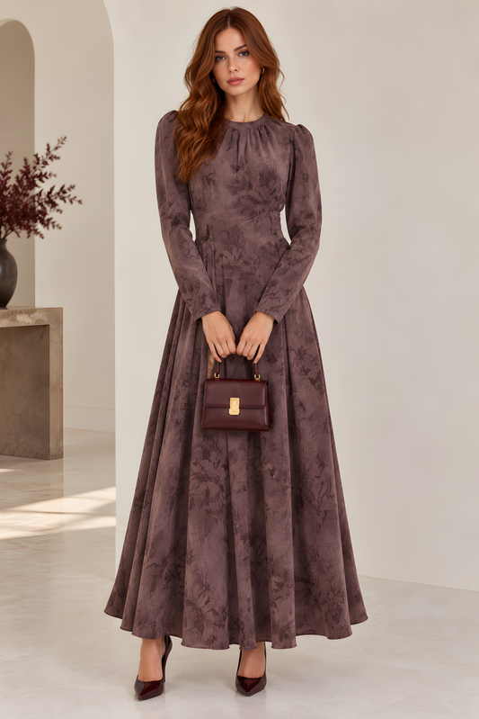 DRAPING BLOUSEY DRESS AVAILABLE IN 2 PRINTS