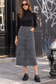 PLAID MIDI SKIRT AVAILABLE IN 2 COLORS