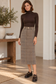 PLAID MIDI SKIRT AVAILABLE IN 2 COLORS