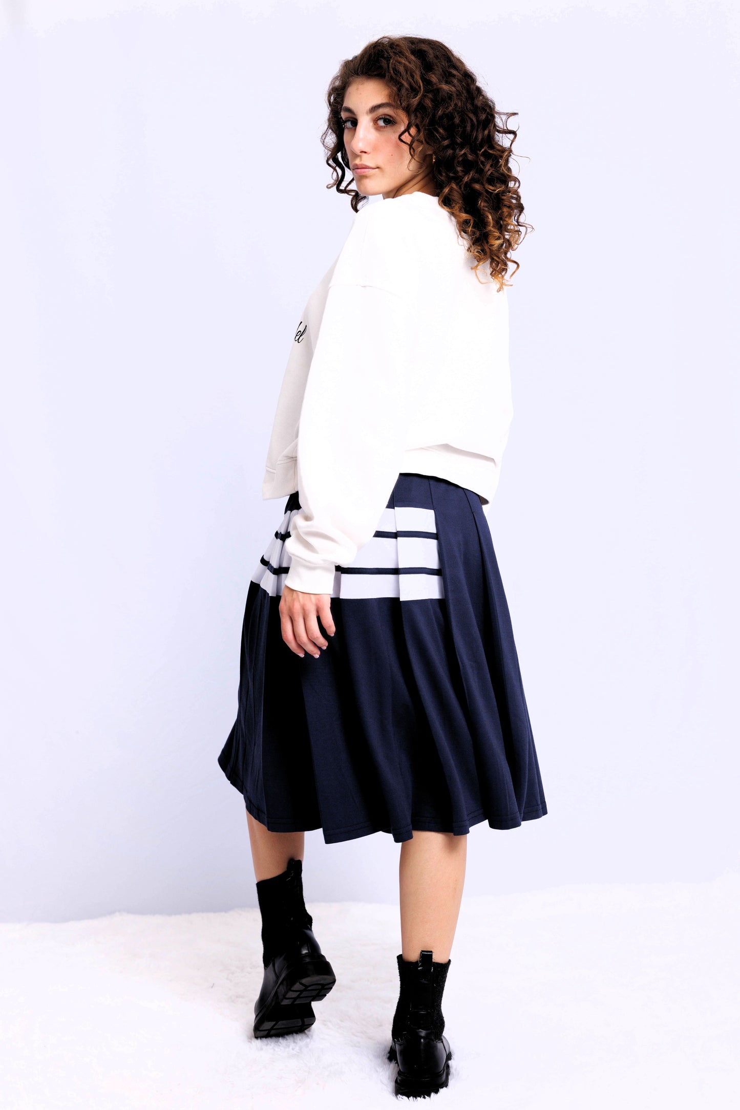 PLEATED SKIRT AVAILABLE IN 7 DIFFERENT PATTERNS