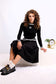 RUFFLE TRIM SWEATER AVAILABLE IN 3 COLORS