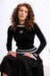 RUFFLE TRIM SWEATER AVAILABLE IN 3 COLORS