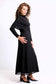 DRAPED SHOULDER DRESS AVAILABLE IN 2 COLORS