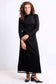 DRAPED SHOULDER DRESS AVAILABLE IN 2 COLORS