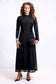 MESH DRESS WITH SIDE GATHERS AVAILABLE IN 2 COLORS