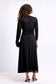 MESH DRESS WITH SIDE GATHERS AVAILABLE IN 2 COLORS