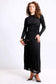 MESH DRESS WITH SIDE GATHERS AVAILABLE IN 2 COLORS