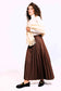 PLEATED SKIRT AVAILABLE IN 2 COLORS