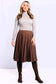 PLEATED SKIRT AVAILABLE IN 2 COLORS