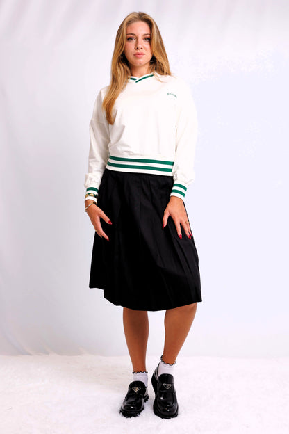 VARSITY STYLE TOP AVAILABLE IN 2 COLORS