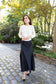 BLACK TRUMPET SKIRT