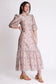 TAUPE FLORAL DRESS