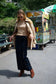 BUDAPEST SKIRT ~ MIDNIGHT PLAID.
