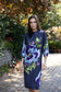 FLORA NAVY DRESS