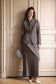 ESPRESSO HERRINGBONE LEXINGTON BLAZER