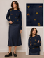 EQUESTRIAN MOTIF SWEATER AVAILABLE IN 2 COLORS
