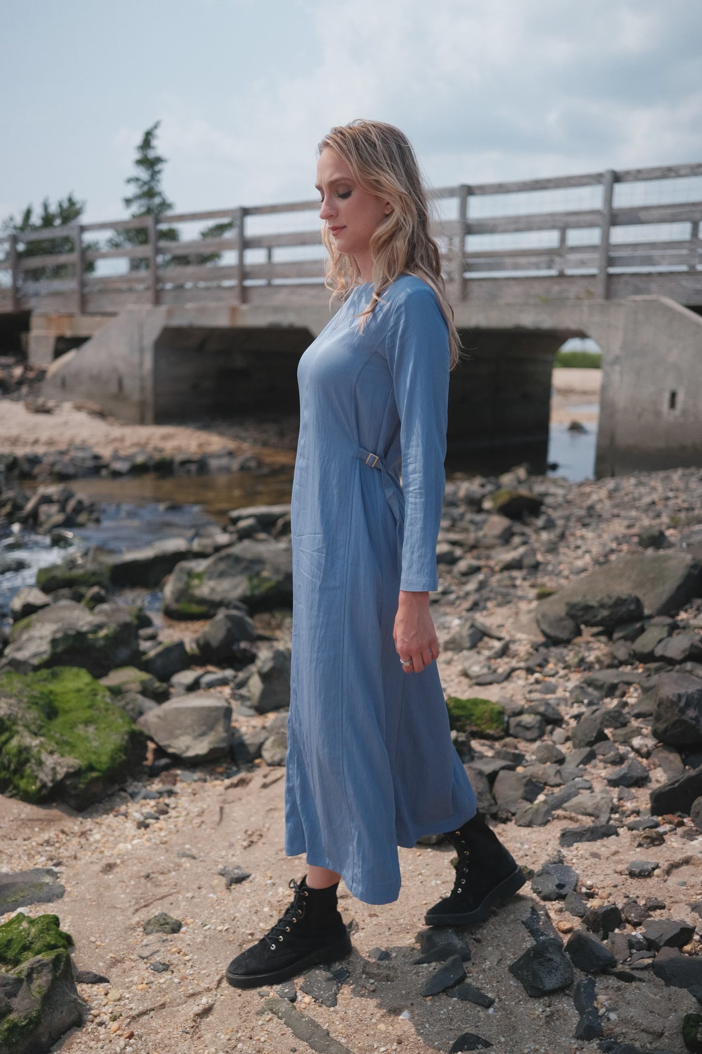 BLUE WILLOW BREEZE DRESS