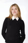 WHITE COLLAR WITH OR WITHOUT EMBROIDERED EMBLEM
