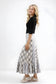 LINEN-LIKE PATCHWORK SKIRT