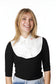 WHITE COLLAR WITH OR WITHOUT EMBROIDERED EMBLEM