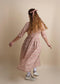PINK COTTON FLORAL DRESS