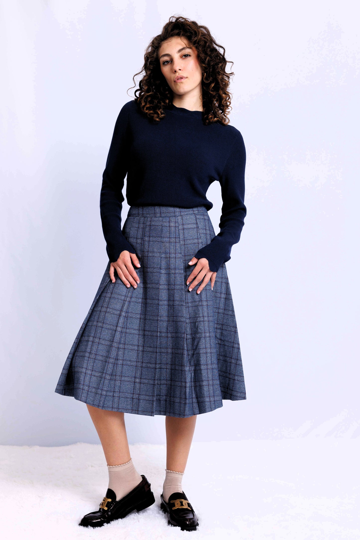 PLEATED SKIRT AVAILABLE IN 7 DIFFERENT PATTERNS