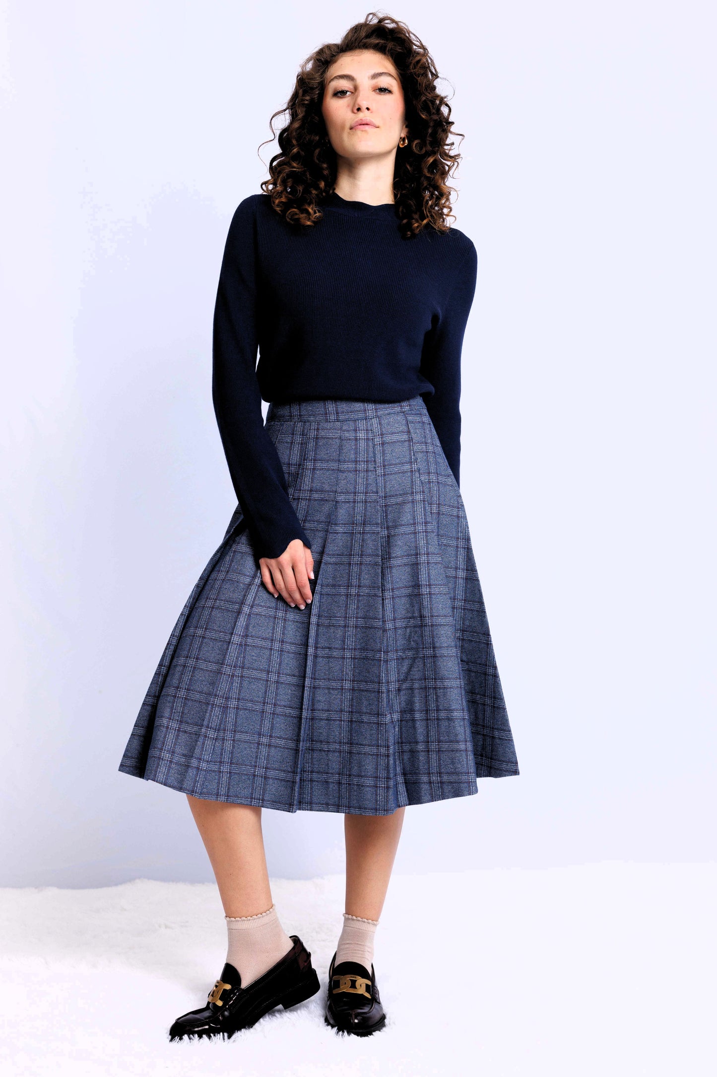 PLEATED SKIRT AVAILABLE IN 7 DIFFERENT PATTERNS