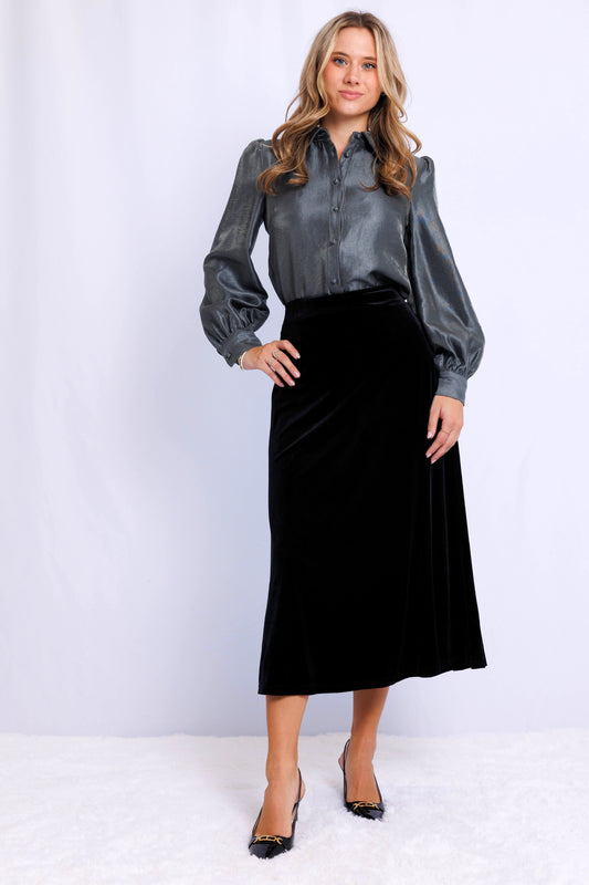 PUFF SLEEVE BLOUSE AVAILABLE IN 3 COLORS