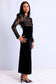 VELVET LACE DRESS