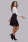 BLACK A-LINE SKIRT AVAILABLE IN 4 LENGTHS
