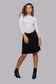 BLACK A-LINE SKIRT AVAILABLE IN 4 LENGTHS